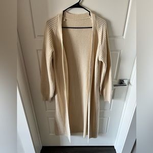 Oversized duster cardigan. Medium.
